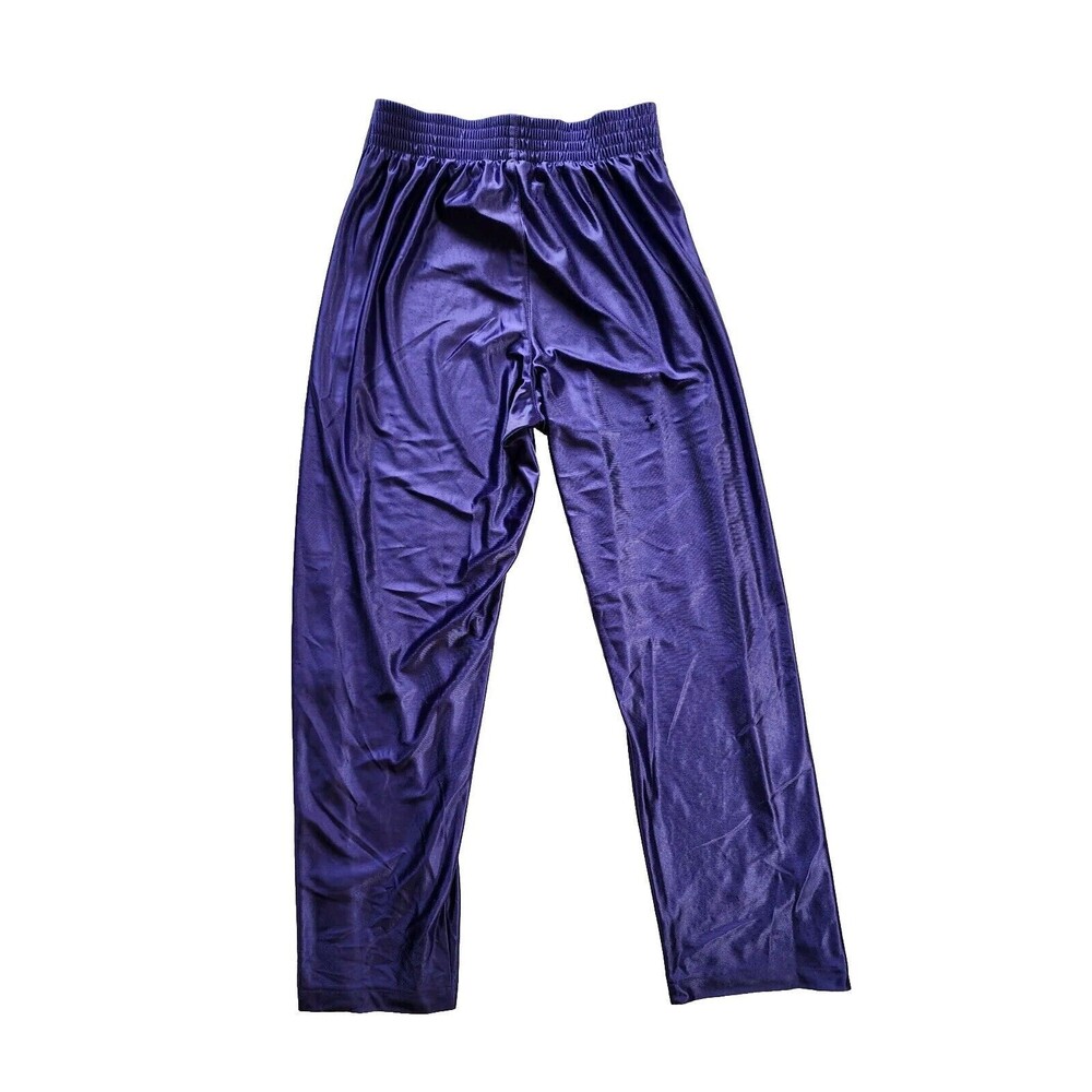 Eastbay Vintage Lakers Purple Break Away Snap Side Athletic Pants Y2K Large READ